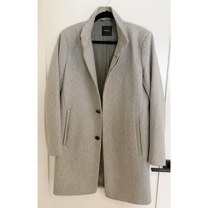 Theory Cashmere and Wool Overcoat